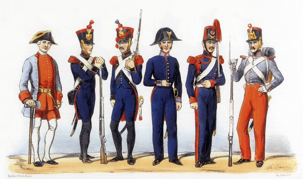 Uniformen der französischen Armee: Militärhandwerker von Charles Vernier