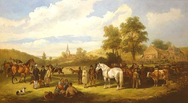 Ein Jahrmarkt von Charles Waller Shayer