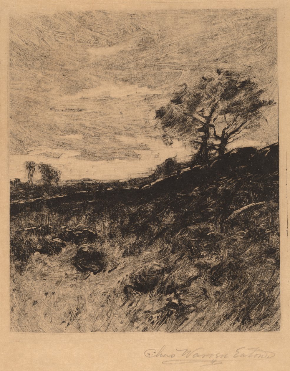 Landschaft von Charles Warren Eaton