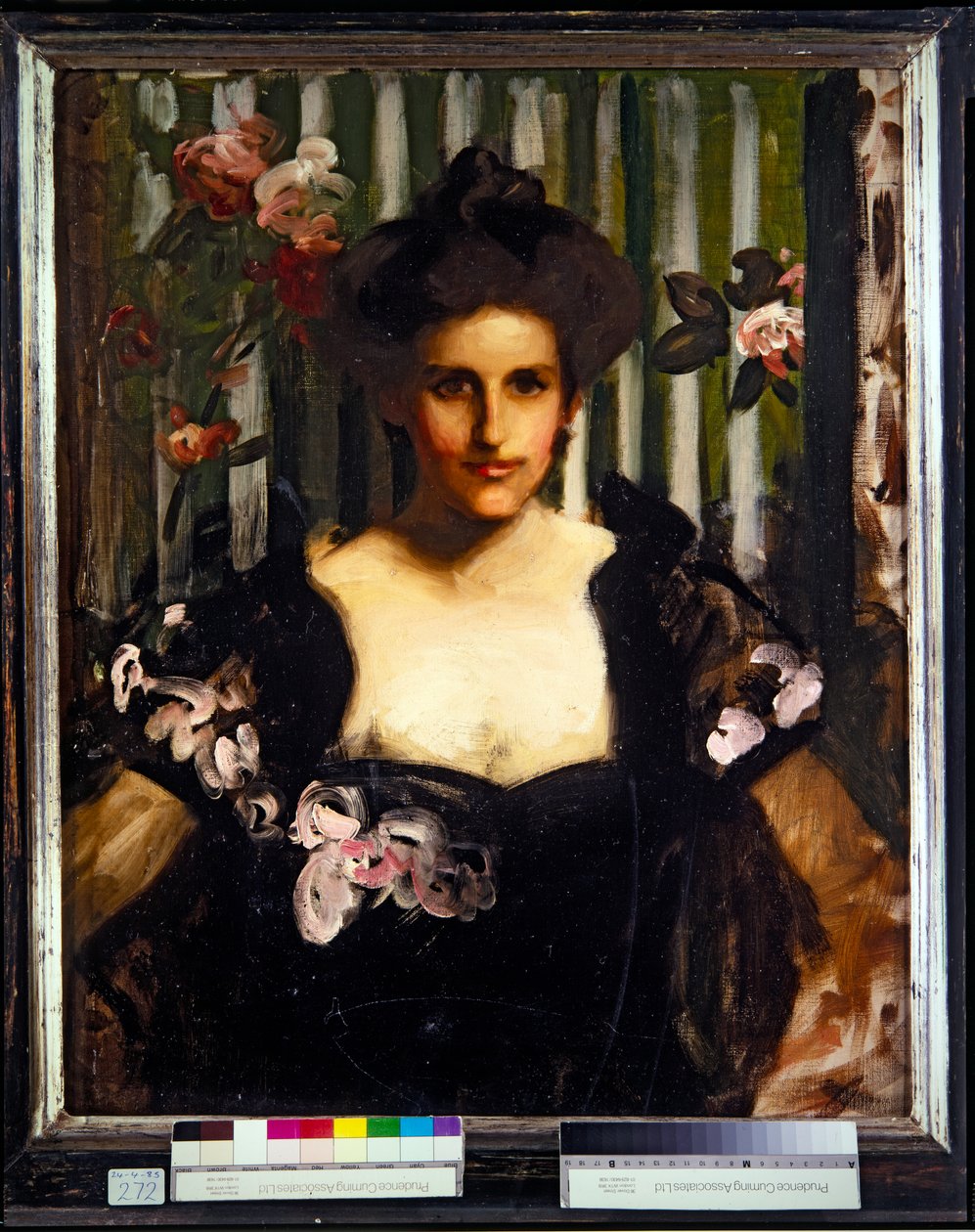 Porträt einer Dame von Charles Wellington Furse