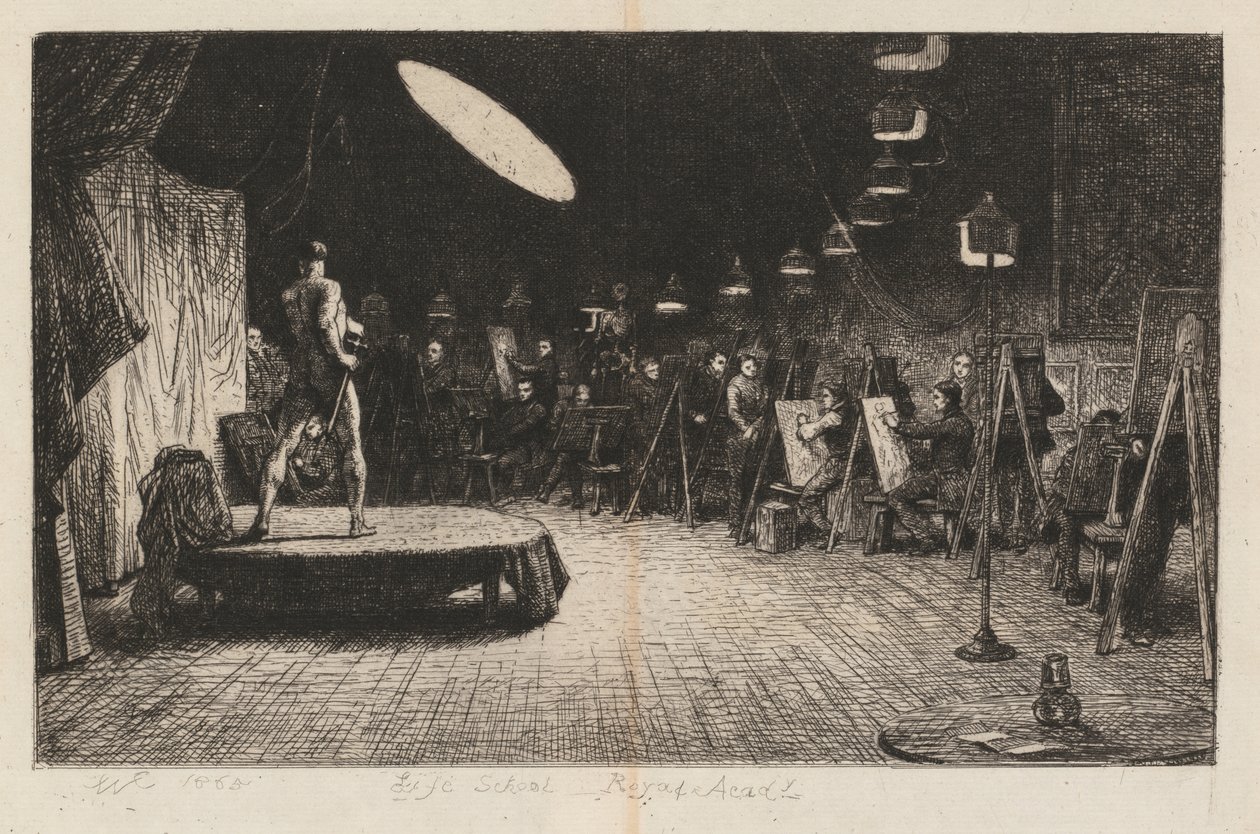 Kunstschule Royal Academy von Charles West Cope