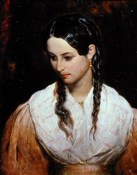 Die Tochter des Gastwirts von Charles West Cope