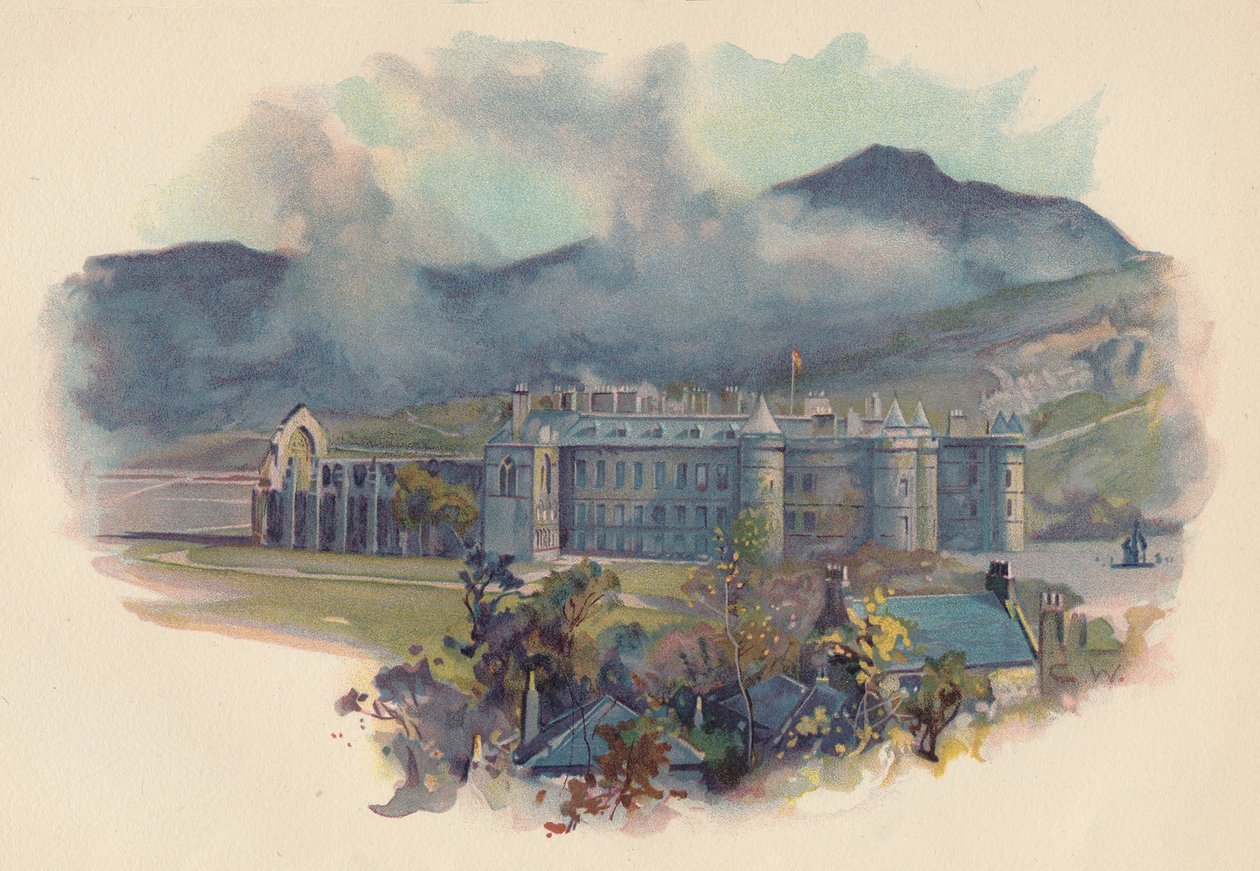 Holyrood Palace von Charles Wilkinson