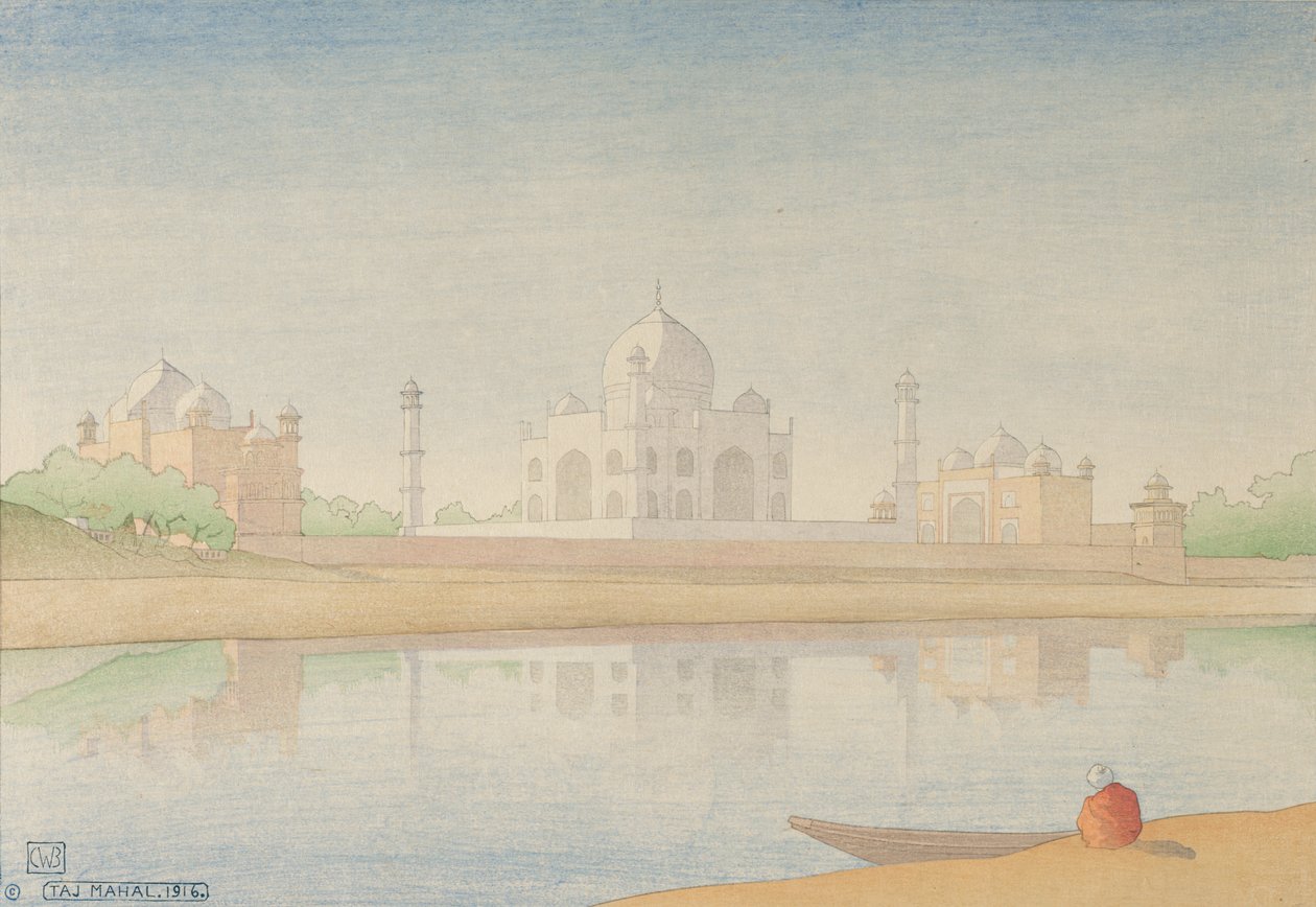 Taj Mahal von Charles William Bartlett