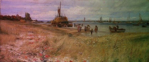 Küstenszene von Charles William Wyllie