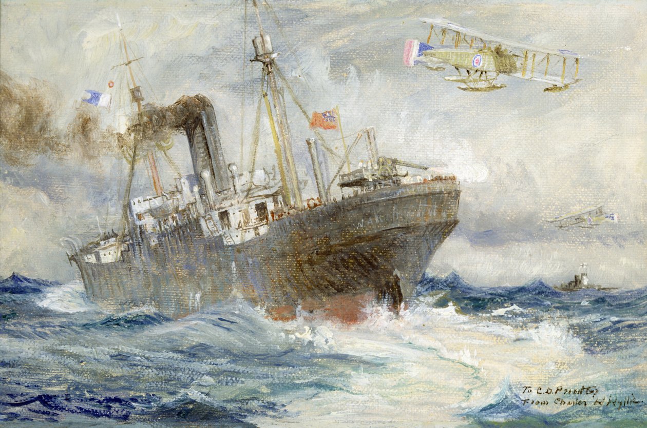 Den Feind angreifen von Charles William Wyllie