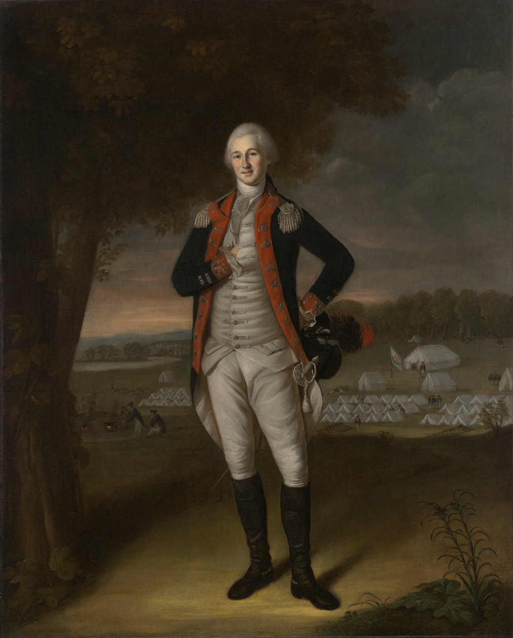 Walter Stewart (1756-1796) von Charles Willson Peale