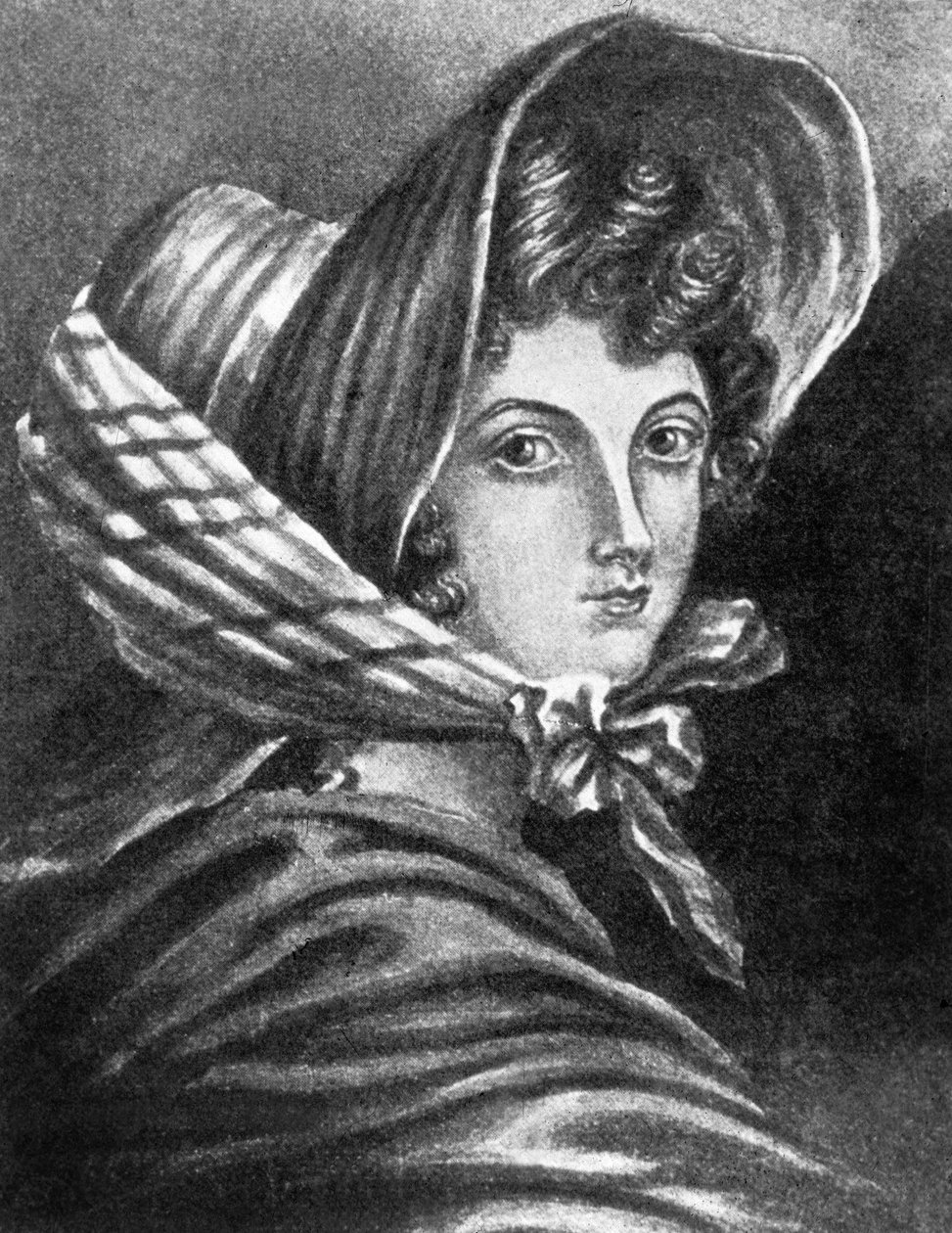 Emily Bronte von Charlotte (after) Bronte