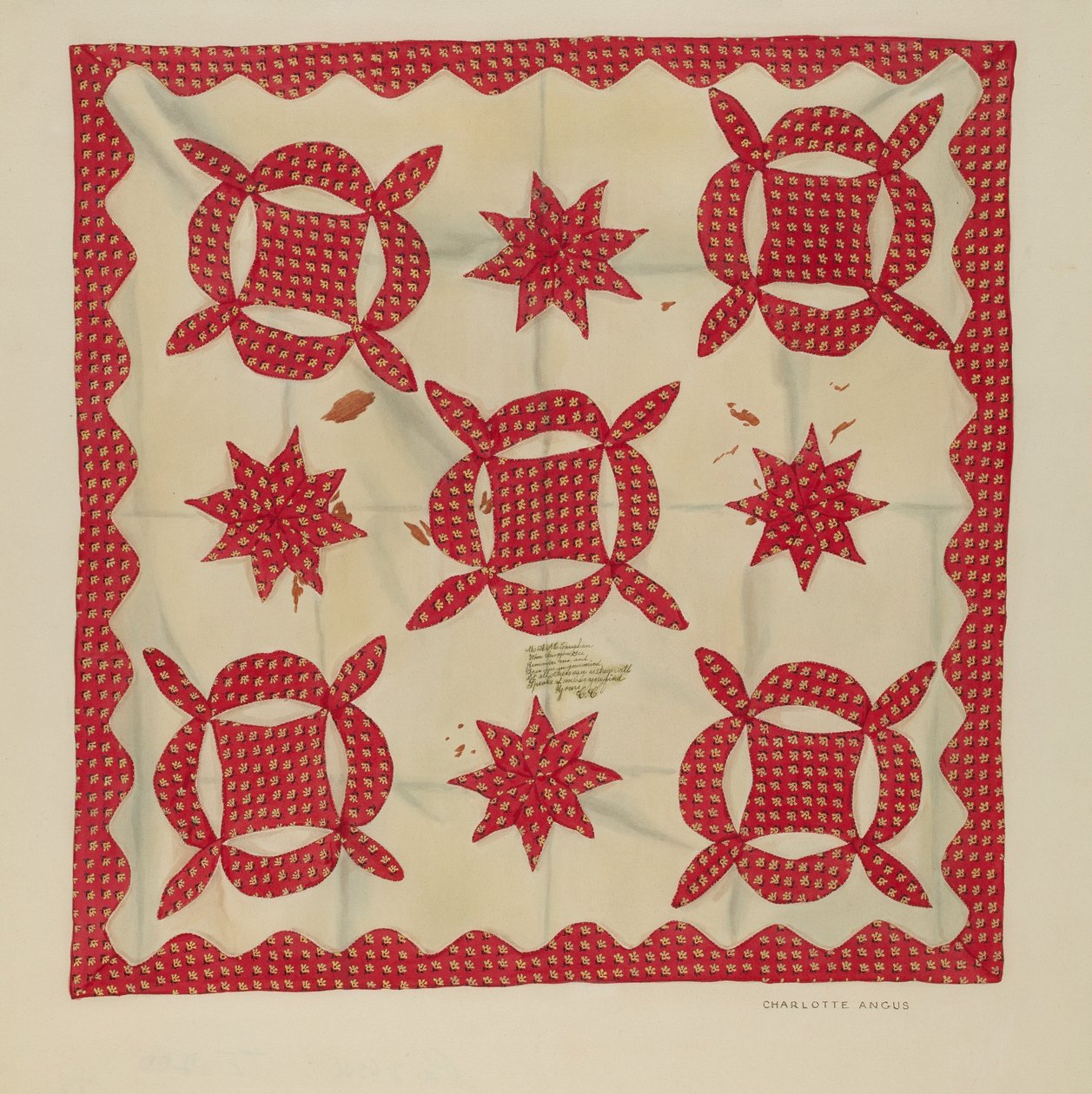 Krippenquilt von Charlotte Angus