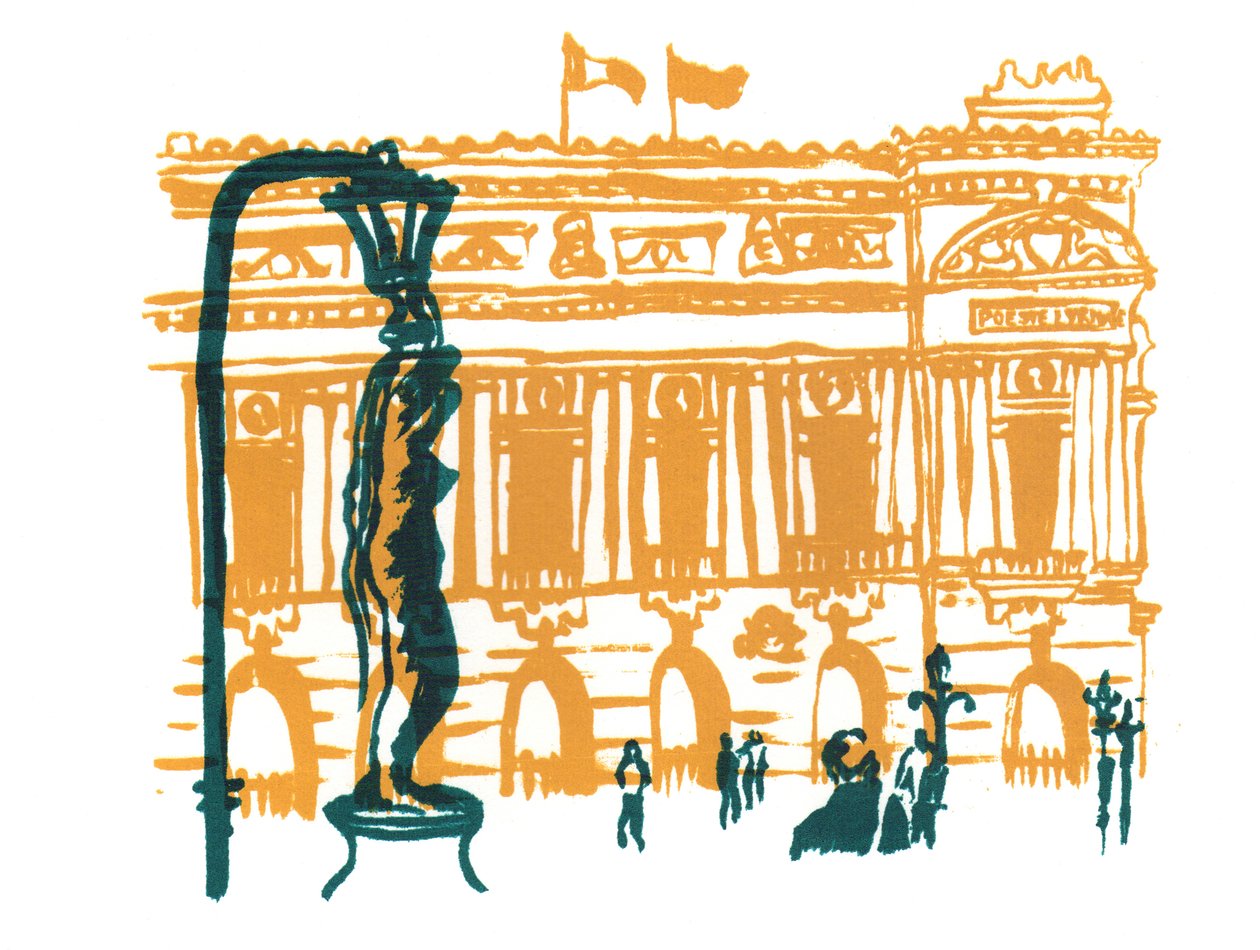 Pariser Opernhaus, 2014 von Charlotte Orr