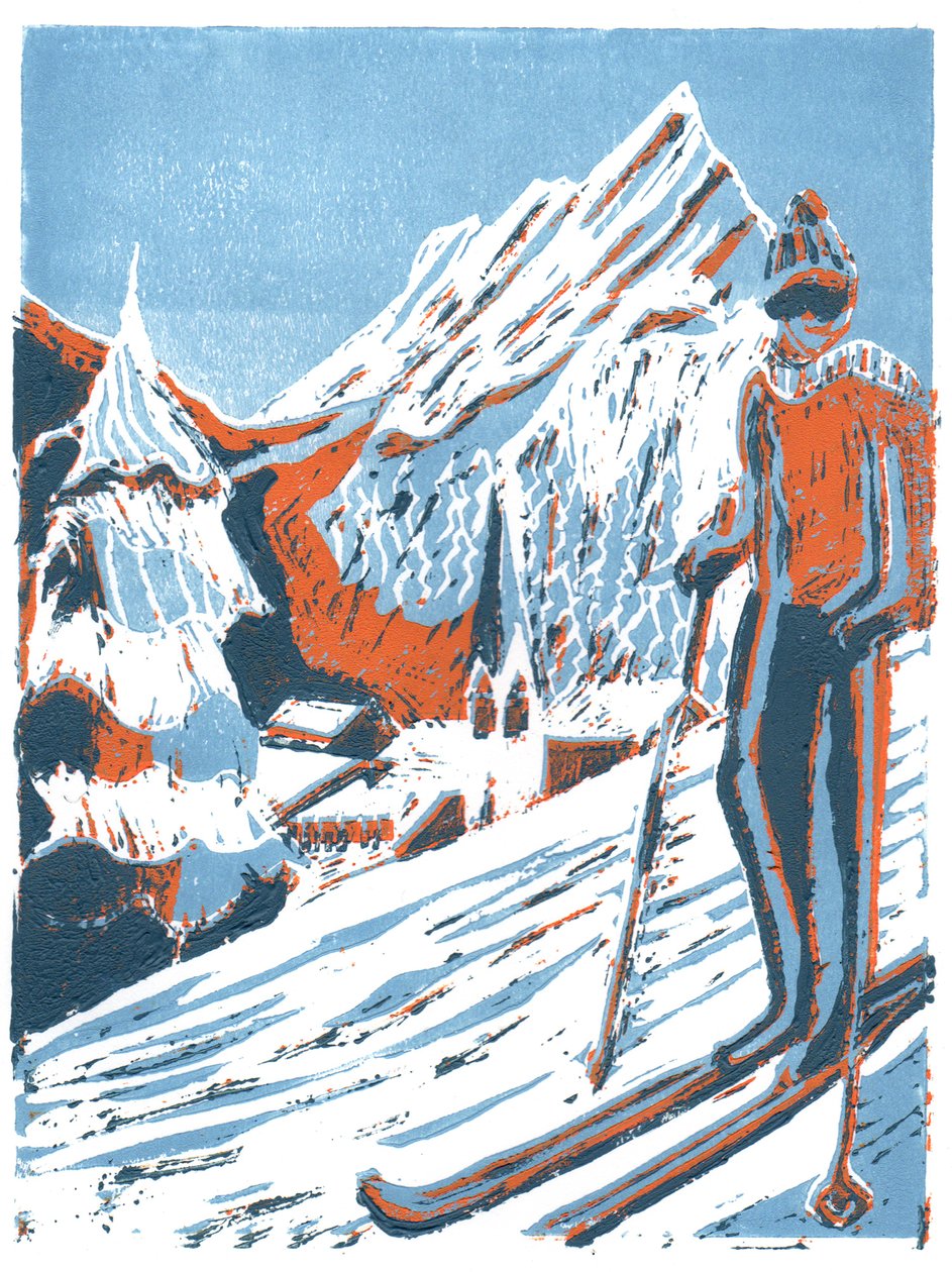 Ski, 2015 von Charlotte Orr