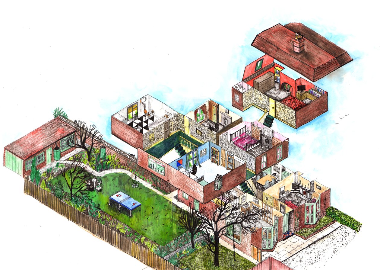 Das Haus, das mich gebaut hat, 2021 von Charlotte Orr