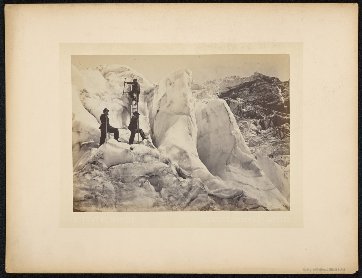 Grindelwald, Mer de Glace von Charnaux Frères and Cie.