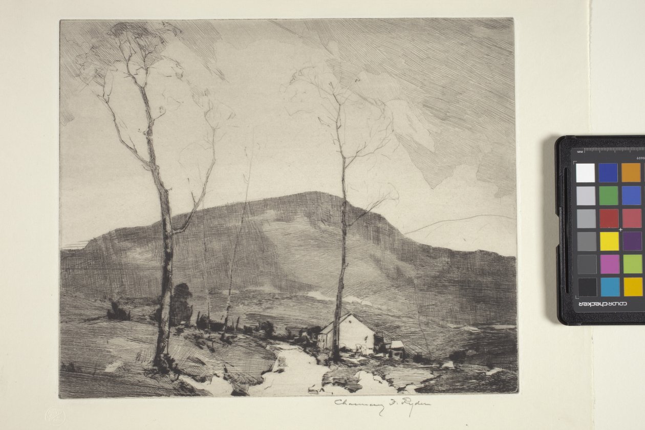 Haus in den Hügeln von Chauncey Foster Ryder