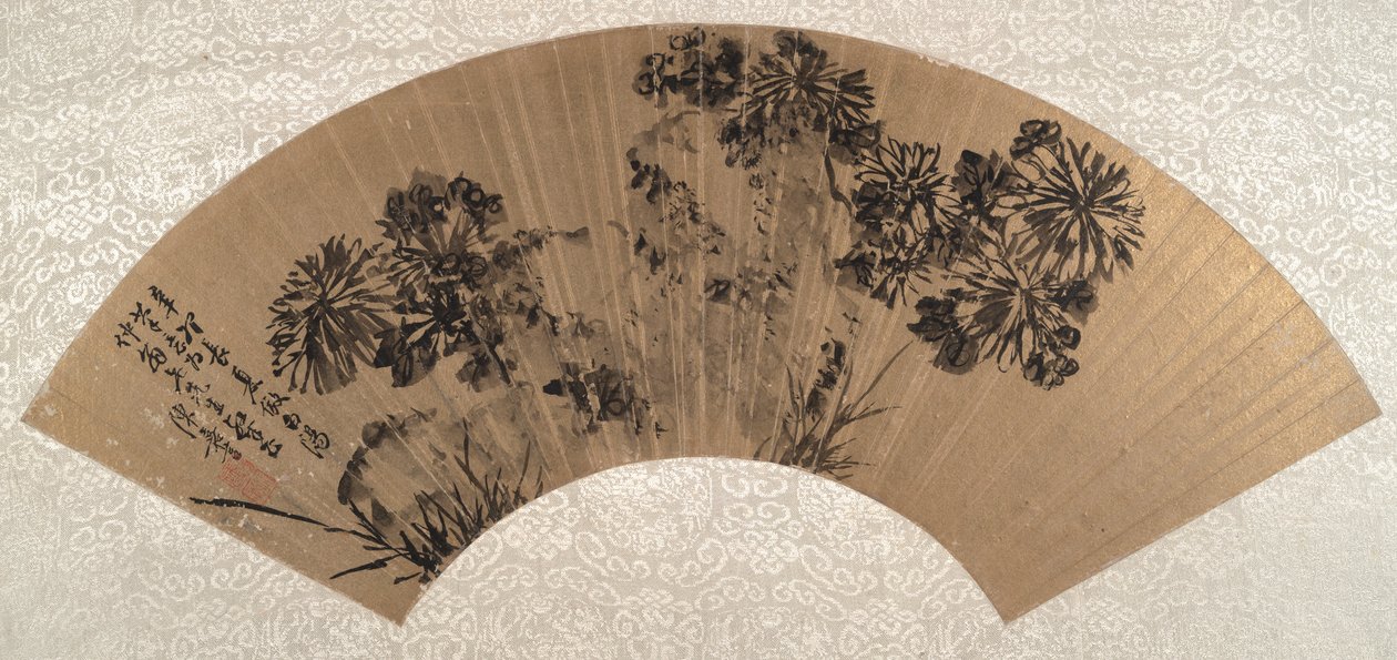 Chrysanthemen und Felsen von Chen Jiayan