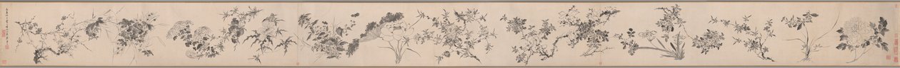 Blumen der vier Jahreszeiten von Chen Jiayan