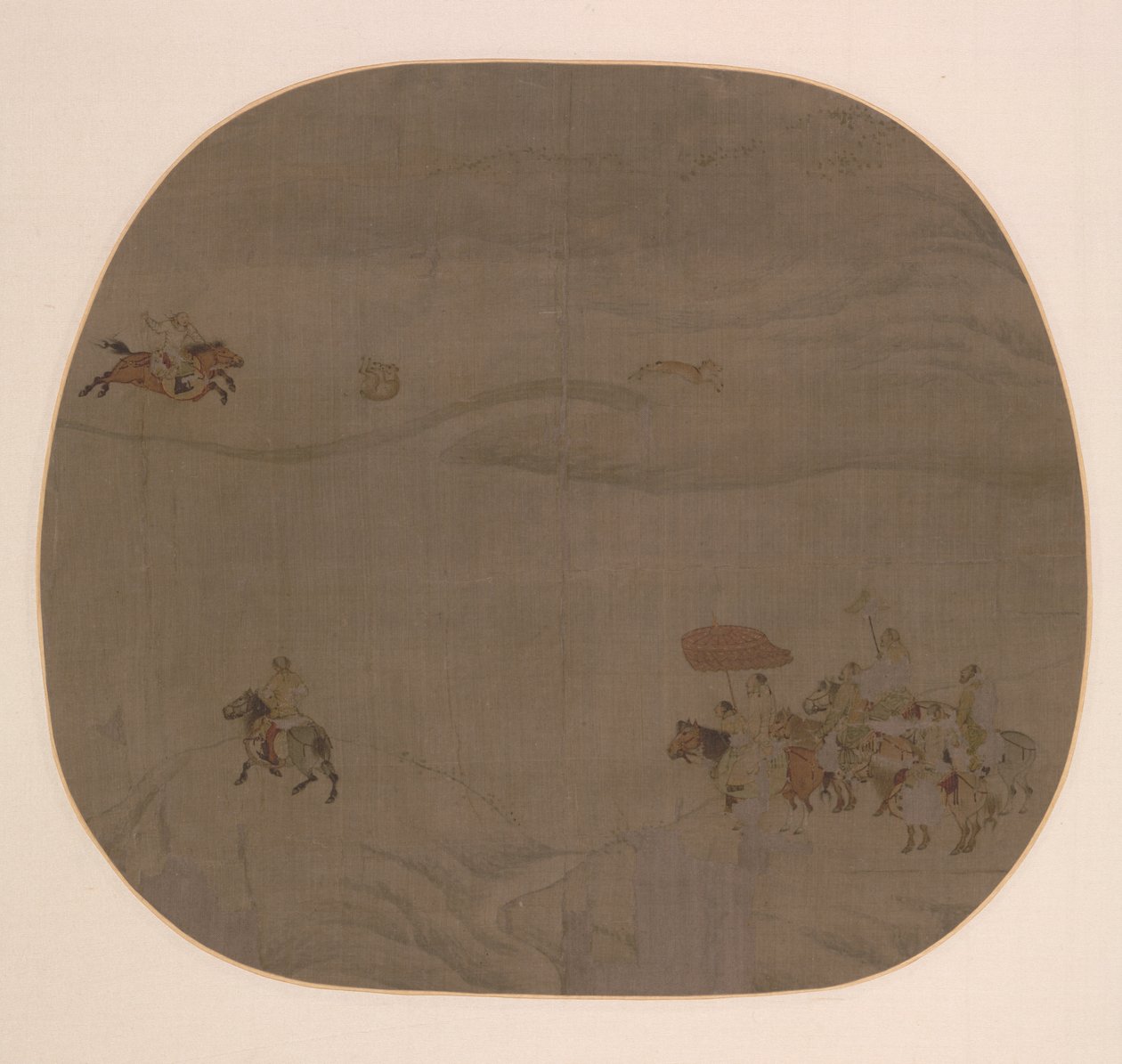 Die Herbstjagd von Chen Juzhong