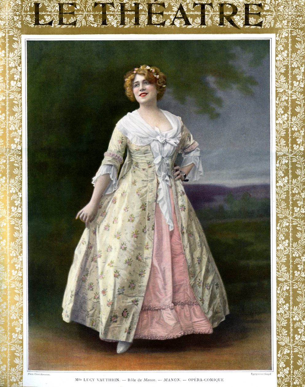 Lucy Vauthrin in der Rolle in Manon von Cheri Rousseau