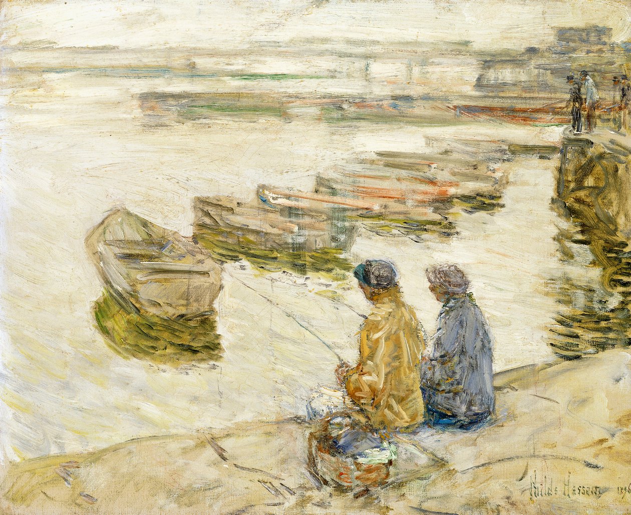 Angeln von Childe Frederick Hassam
