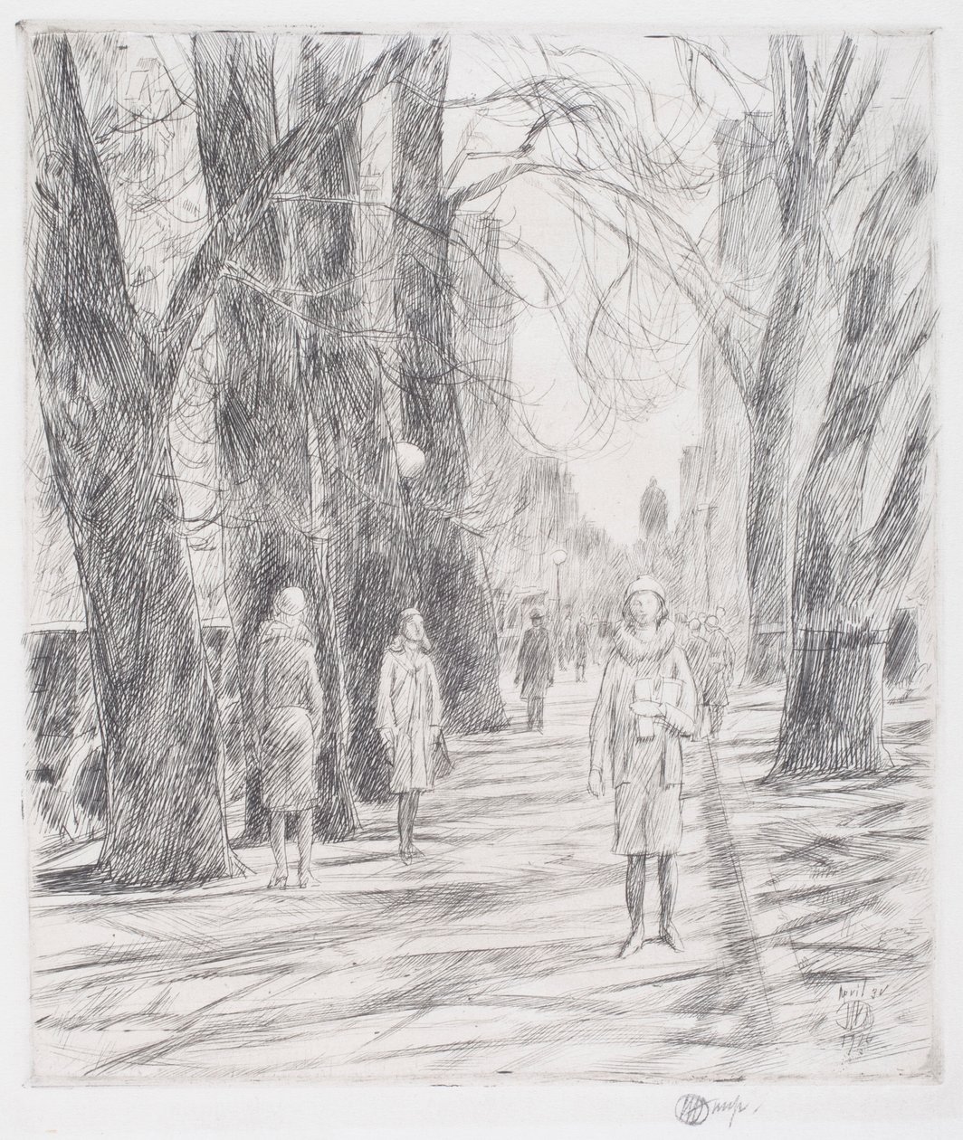 Lafayette Square, Washington von Childe Frederick Hassam
