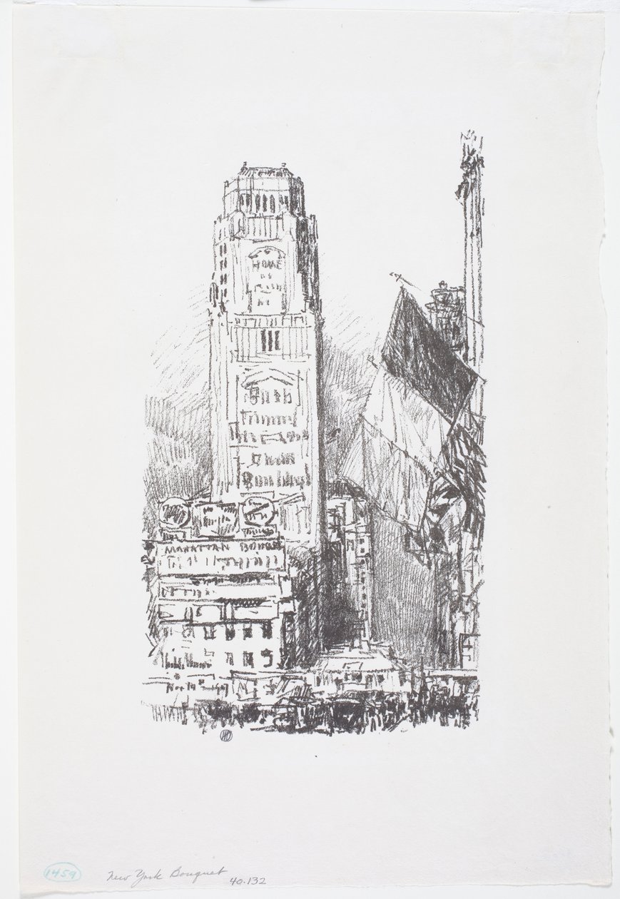 New Yorker Blumenstrauß von Childe Frederick Hassam