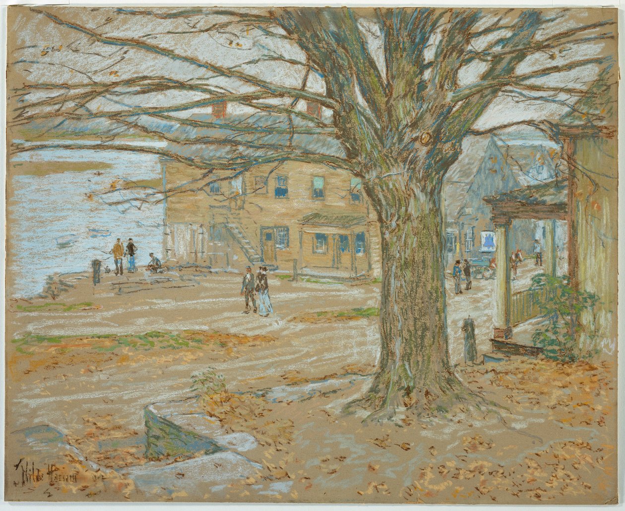 November, Cos Cob von Childe Frederick Hassam