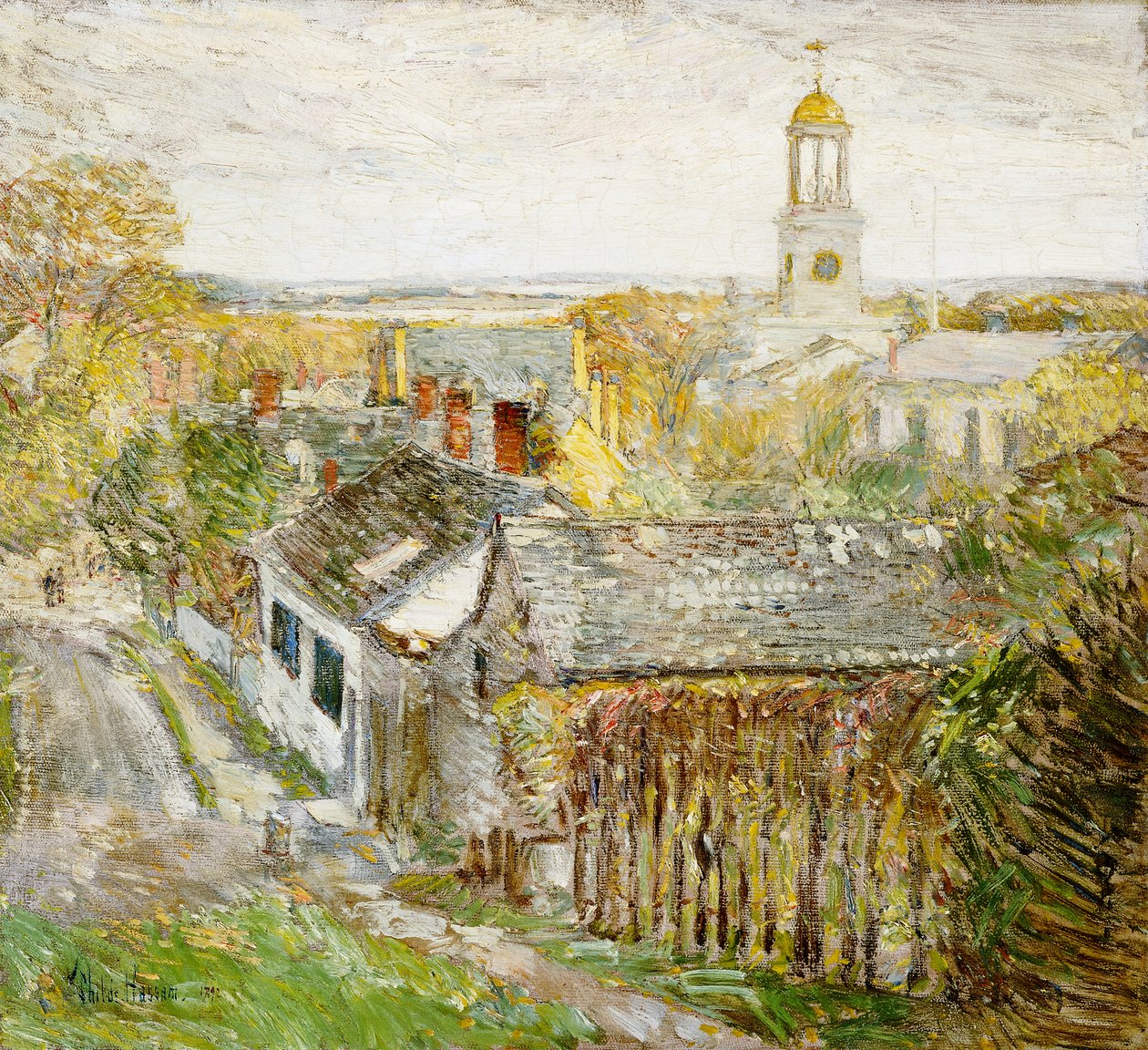 Quincy, Massachusetts von Childe Frederick Hassam