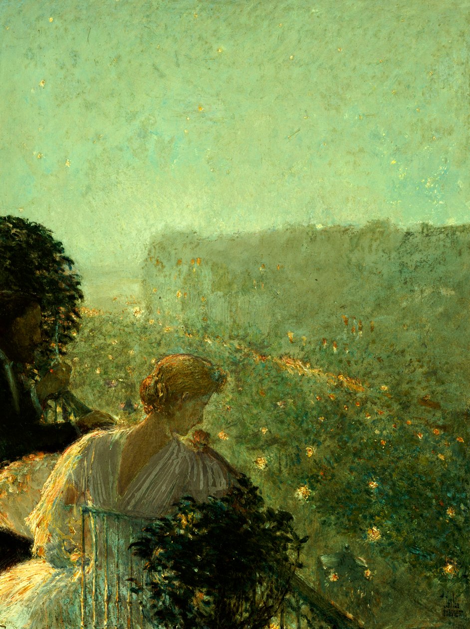 Sommerabend, Paris von Childe Frederick Hassam