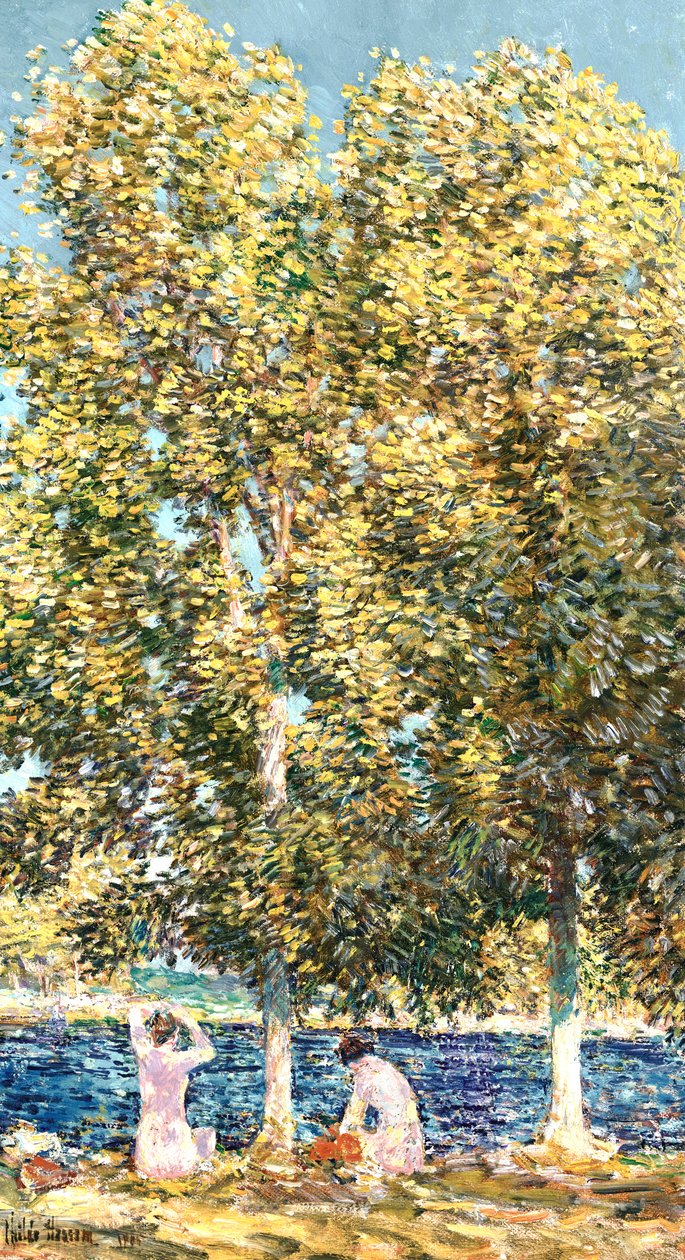 Die Badenden von Childe Frederick Hassam
