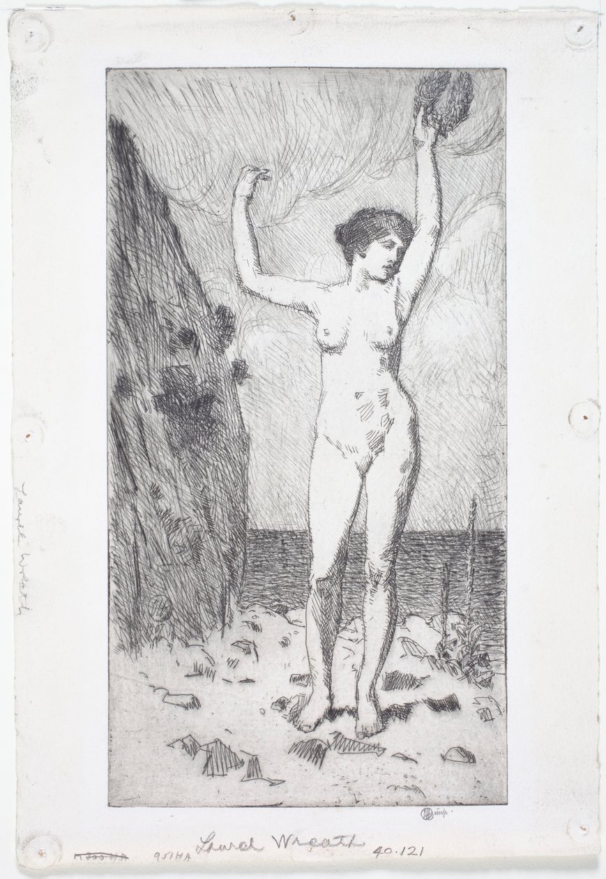 Der Lorbeerkranz von Childe Frederick Hassam