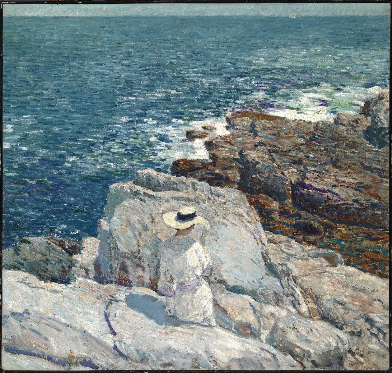 Die südlichen Klippen, Appledore von Childe Frederick Hassam