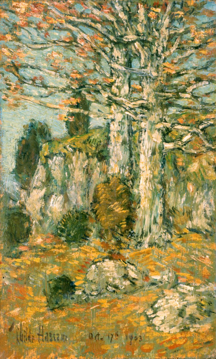 Baumlandschaft von Childe Frederick Hassam