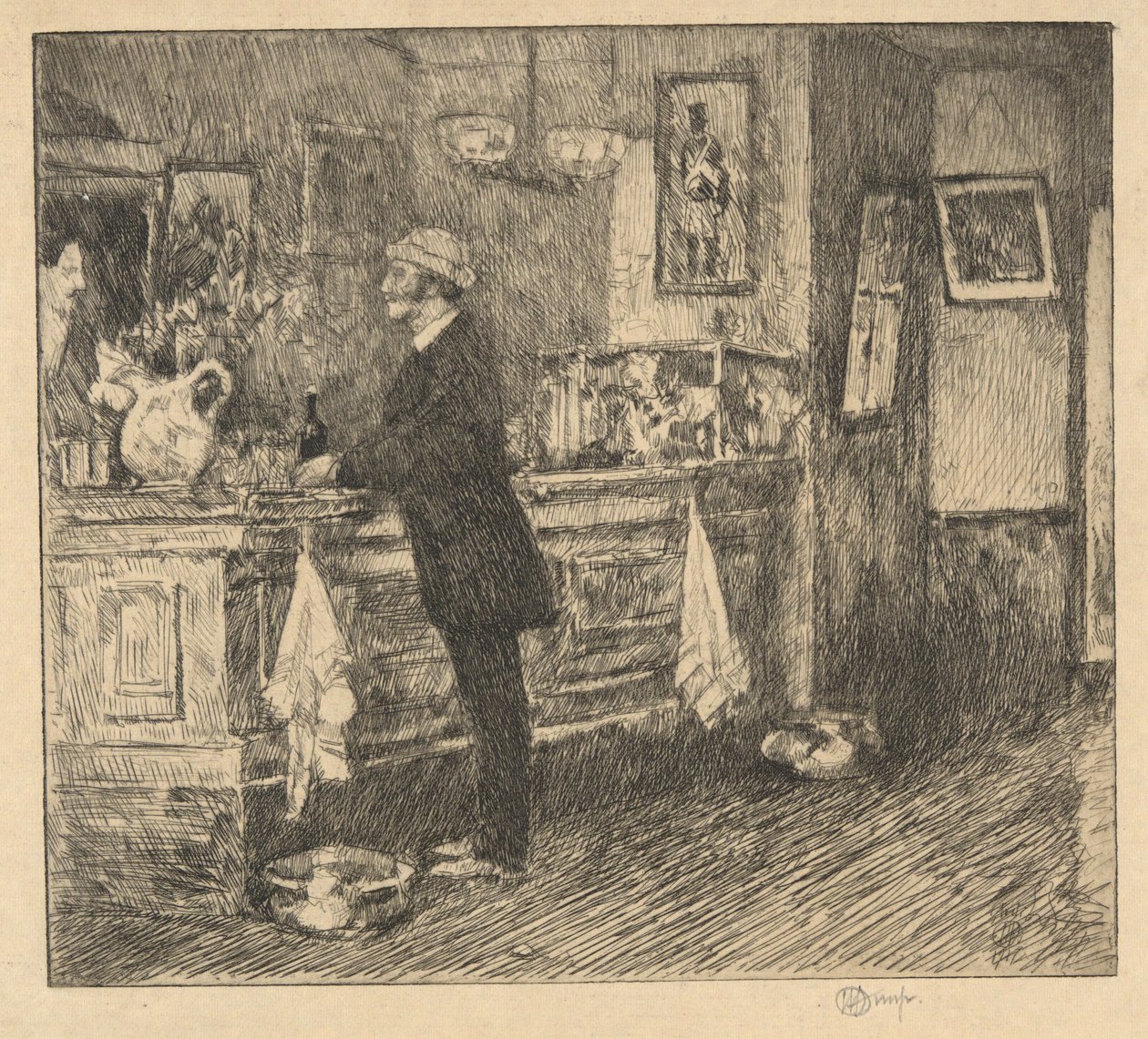Eine New England Bar von Childe Hassam