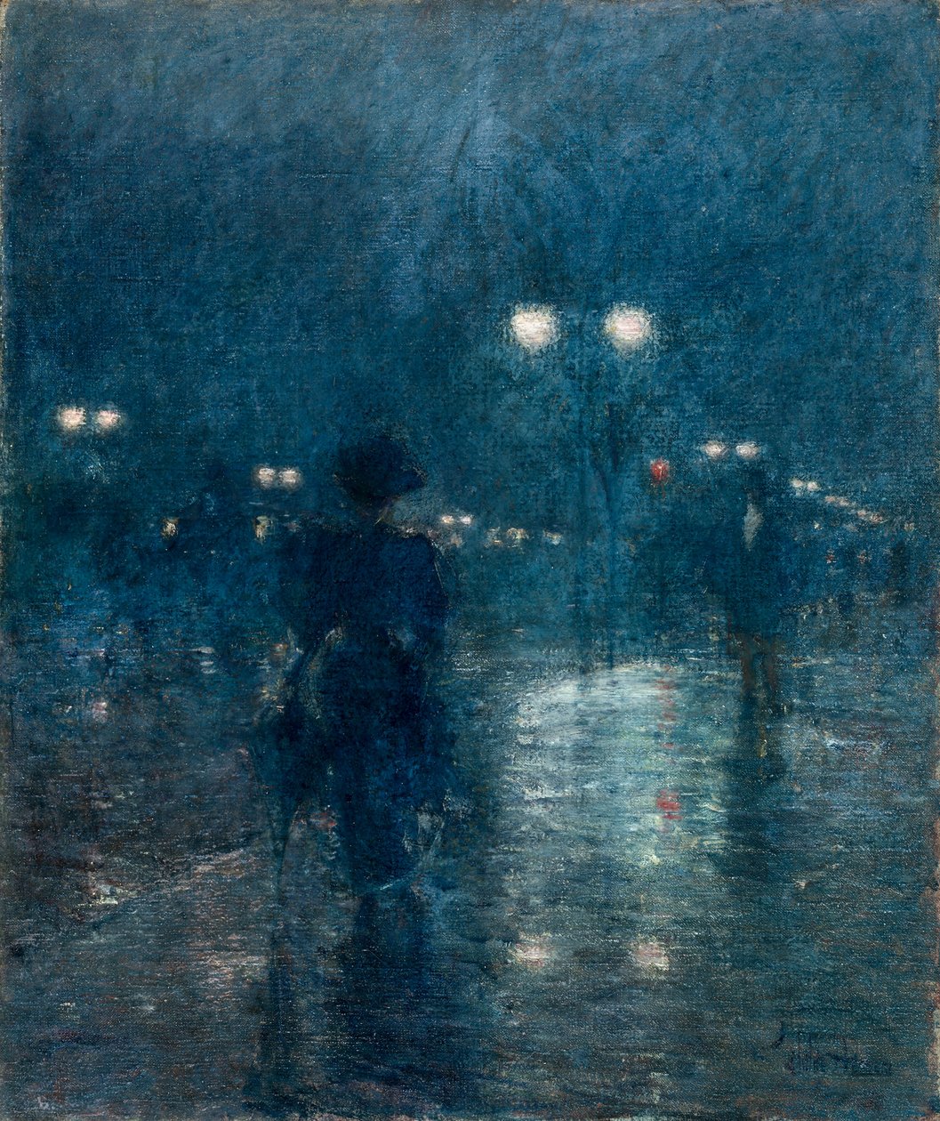 Fifth Avenue Nocturne, ca. 1895 von Childe Hassam