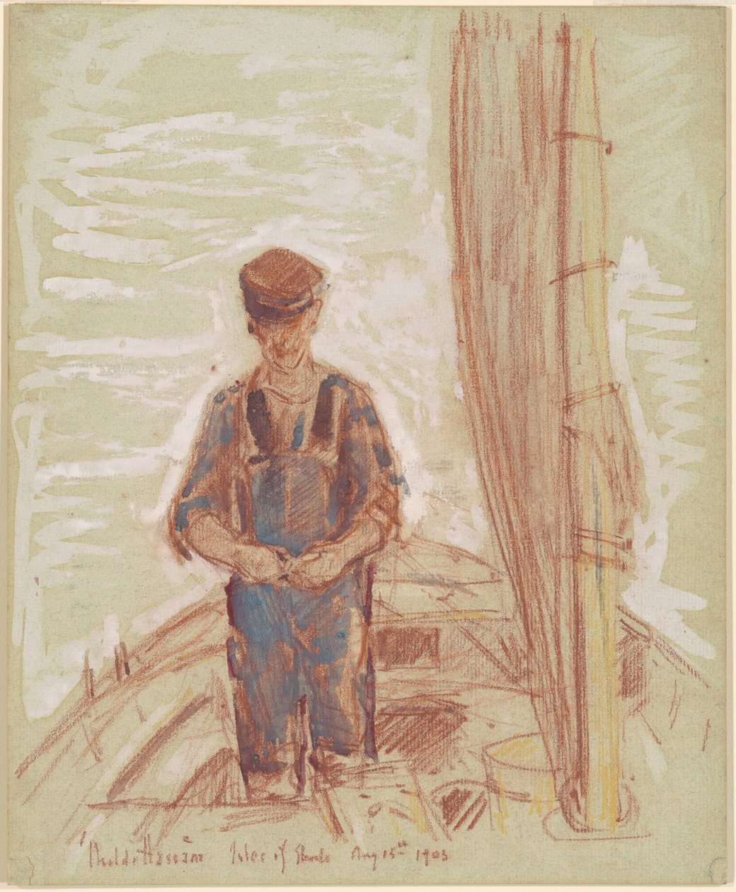 Fischer, Isle of Shoals von Childe Hassam