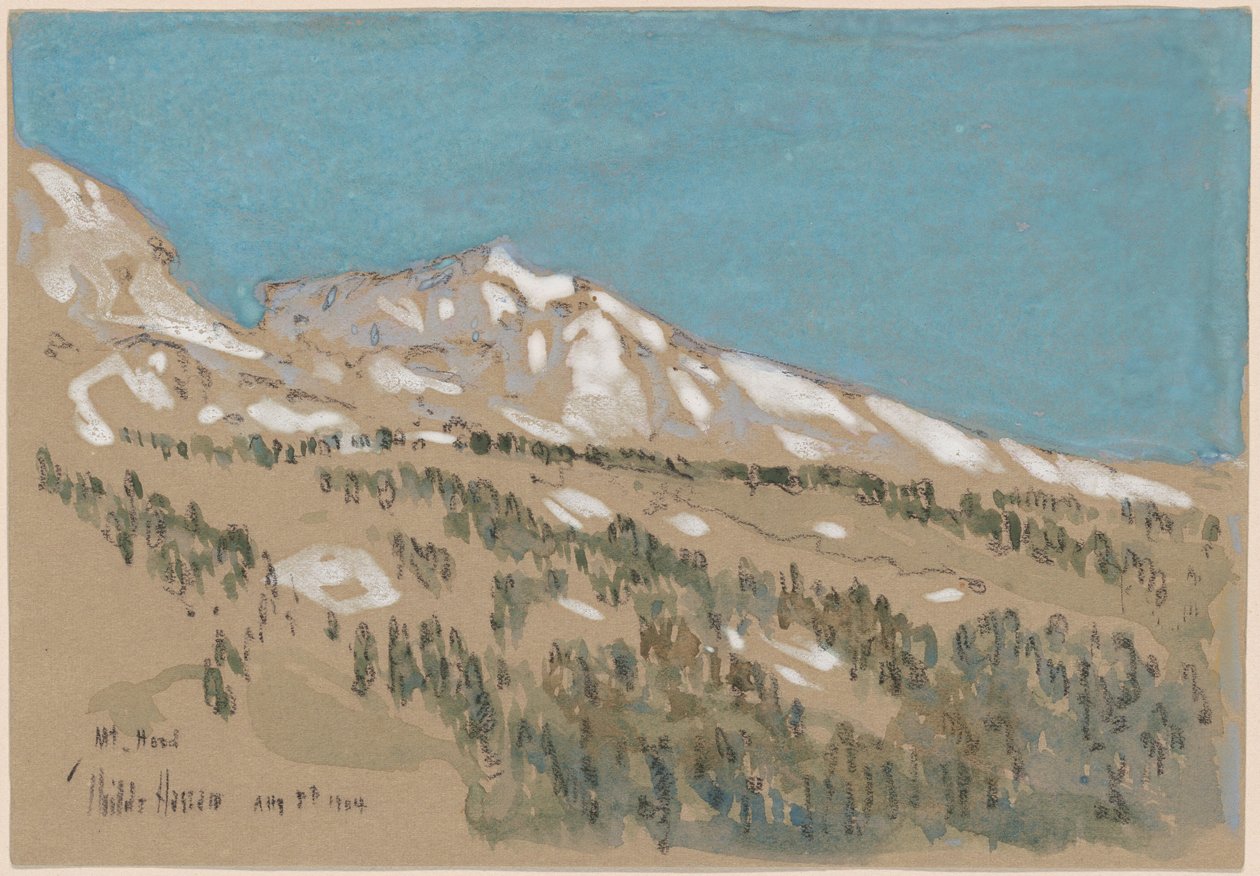 Mount Hood, Oregon von Childe Hassam
