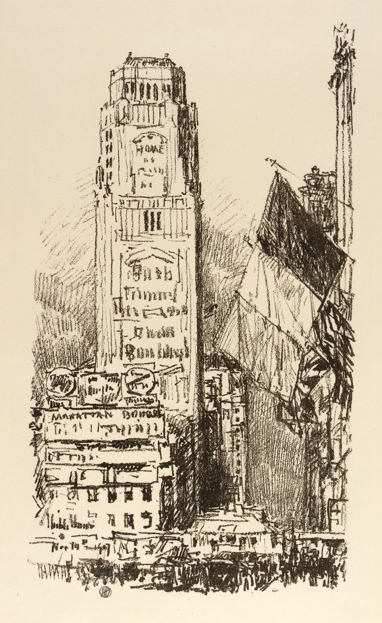 New Yorker Blumenstrauß von Childe Hassam
