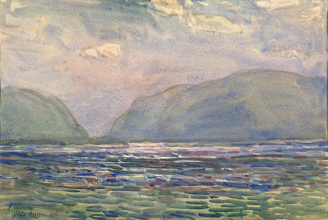 Mittag über Newburgh von Childe Hassam