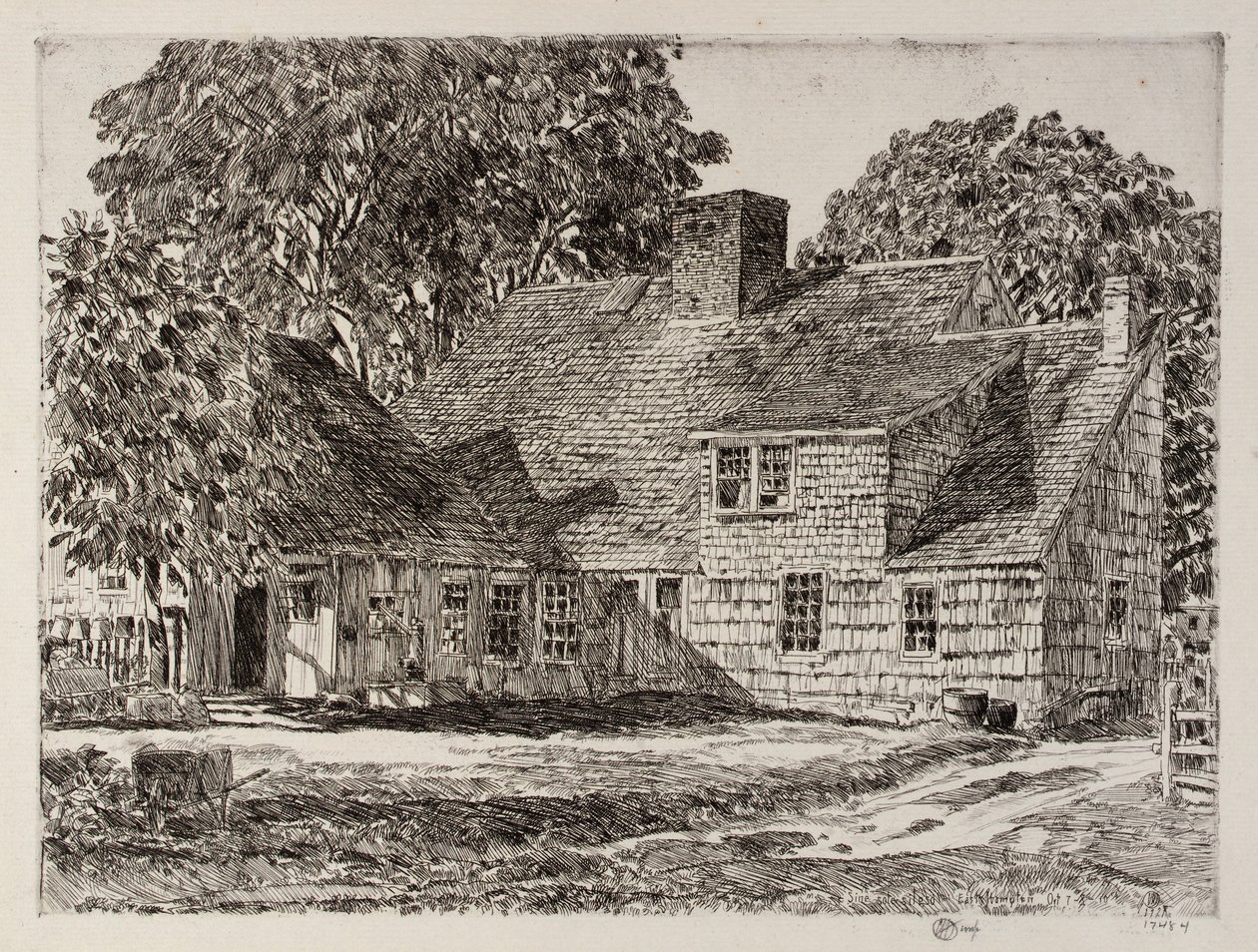 Altes Dominy-Haus von Childe Hassam