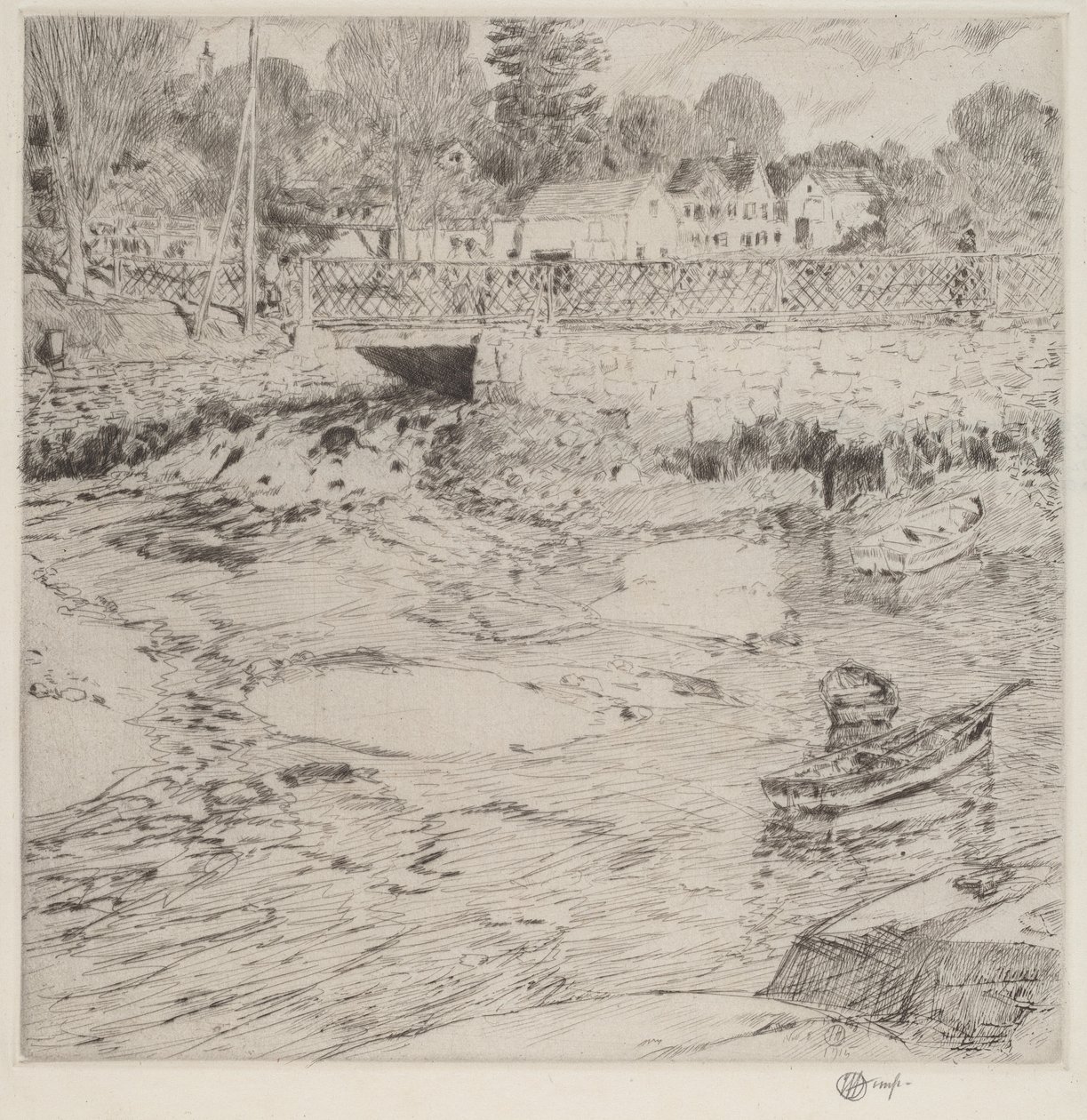Alte Spitze von Childe Hassam