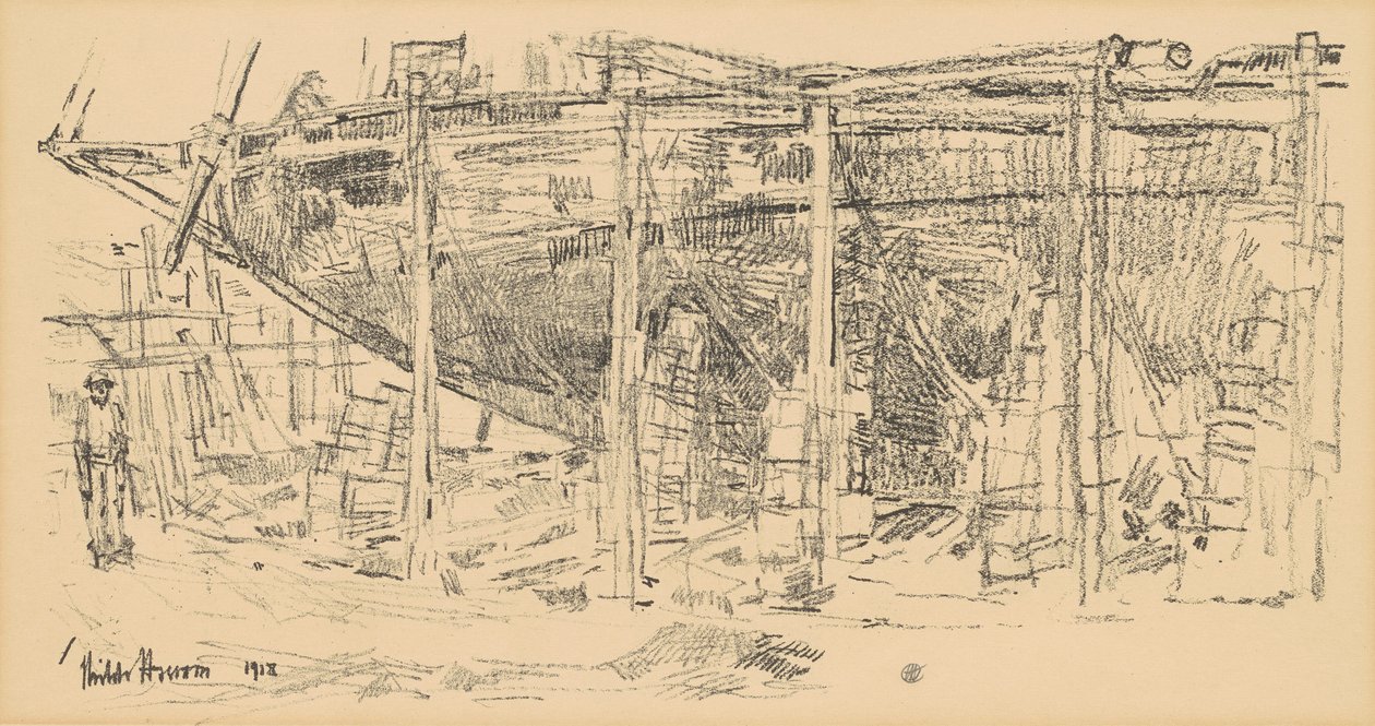 Auf den Wegen von Childe Hassam