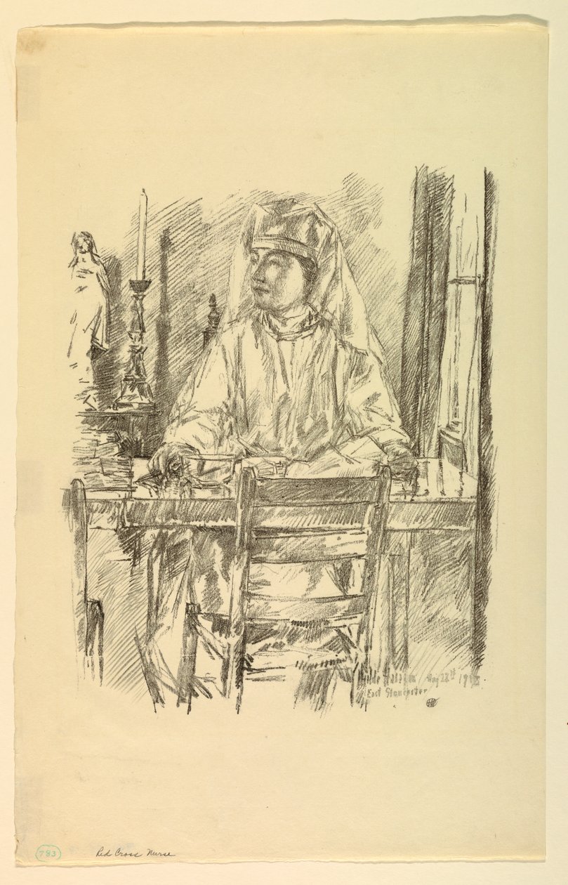 Rotes Kreuz Krankenschwester von Childe Hassam