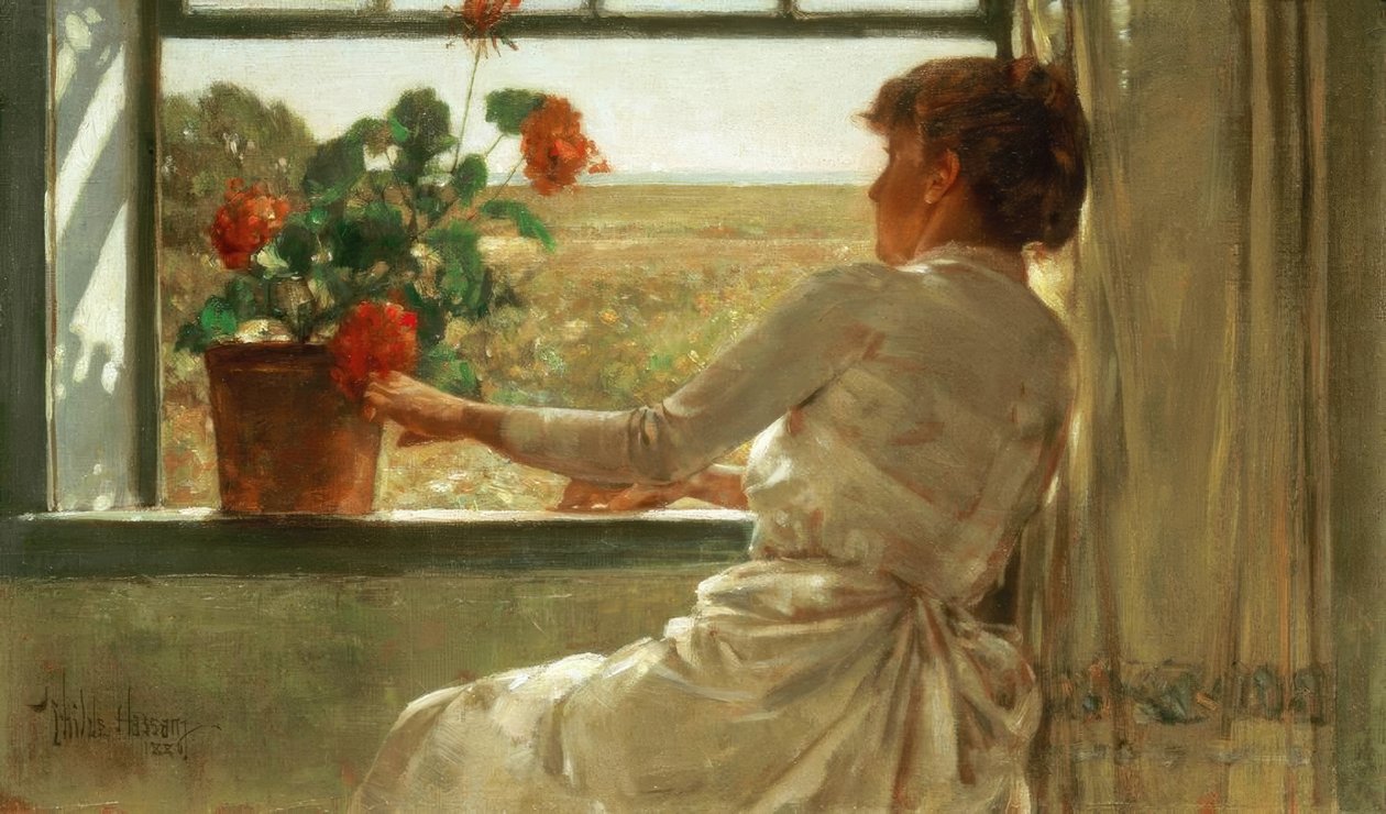 Sommerabend von Childe Hassam