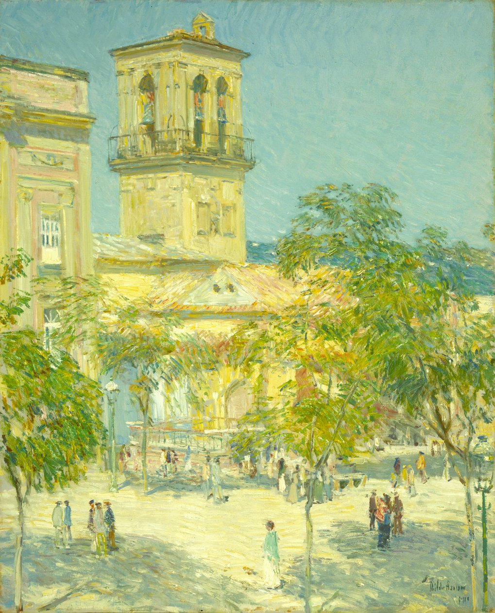 Straße des großen Kapitäns, Córdoba von Childe Hassam