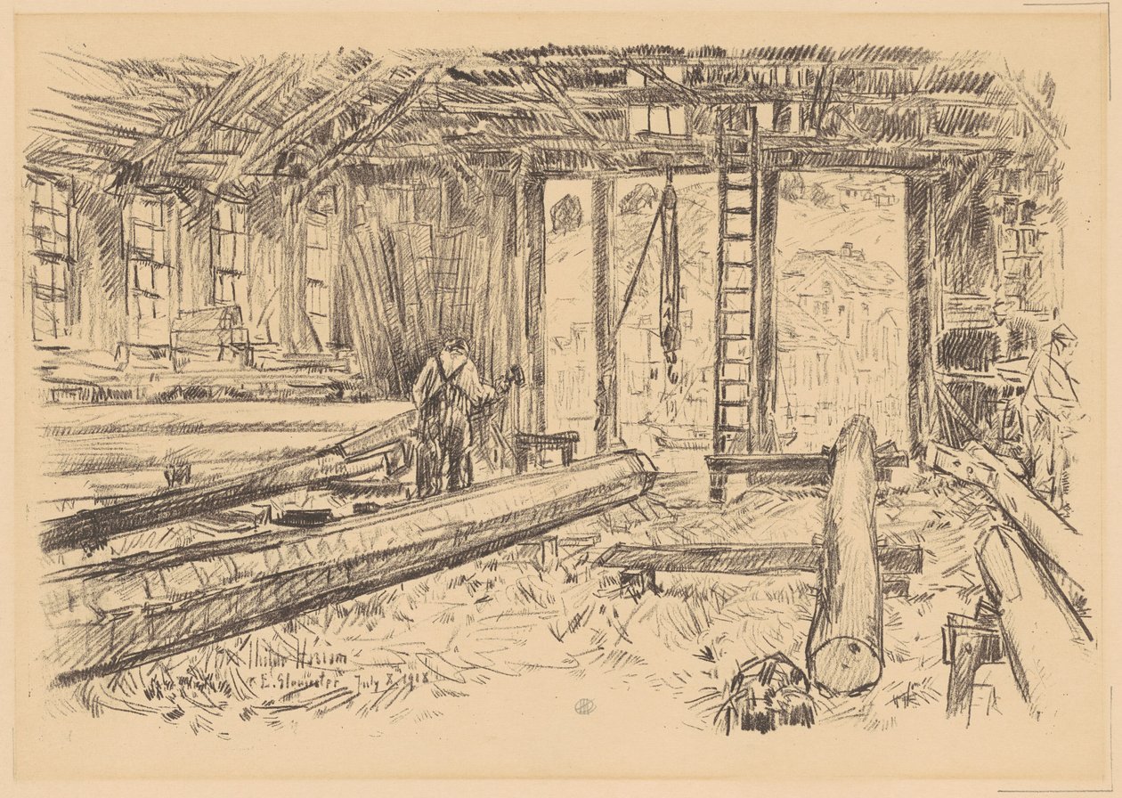 Der Sparladen, Gloucester von Childe Hassam