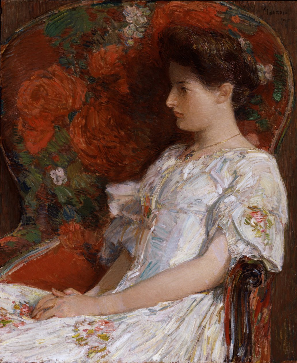 Der viktorianische Stuhl, 1906 von Childe Hassam