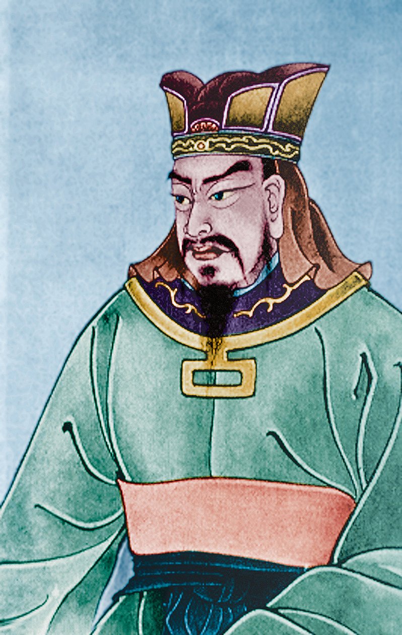 Sun Tzu (6.-5. Jahrhundert v. Chr.) von Chinese School