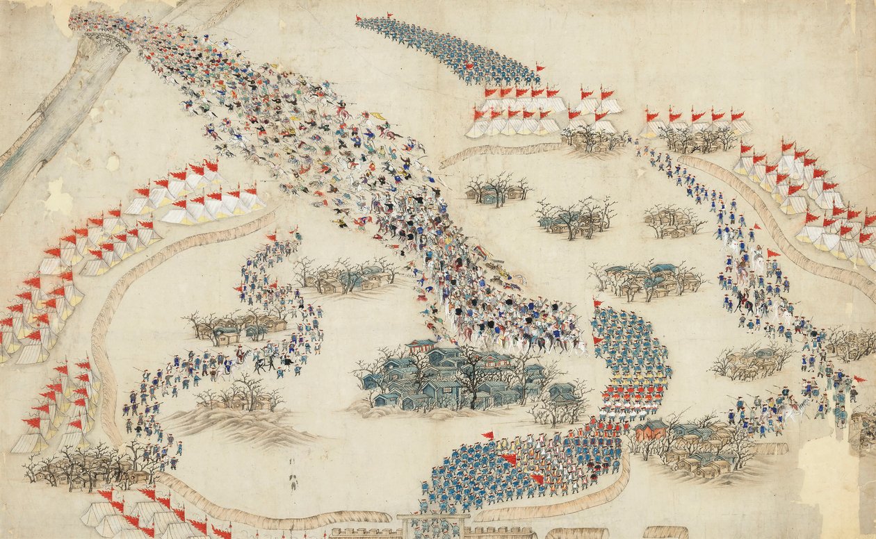 Der Taiping-Aufstand, nach 1864 von Chinese Master.