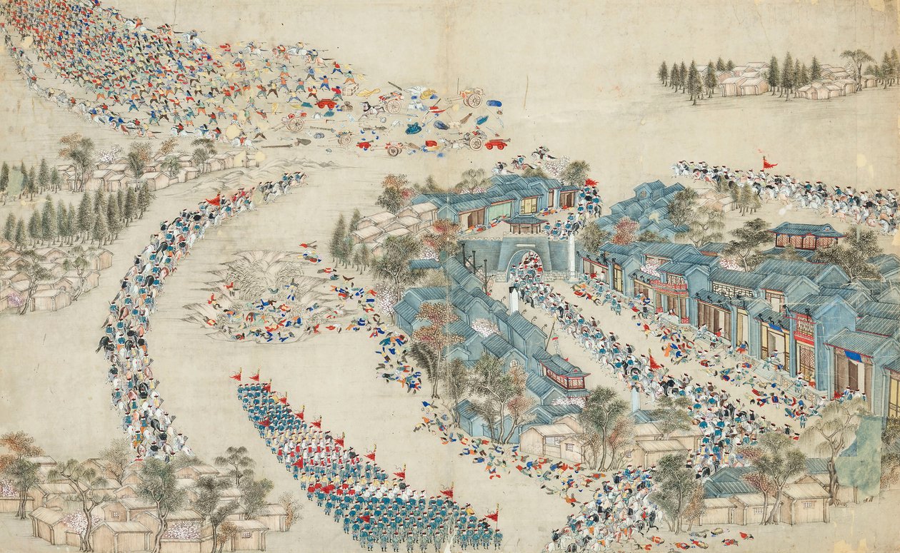 Der Taiping-Aufstand, nach 1864 von Chinese Master.