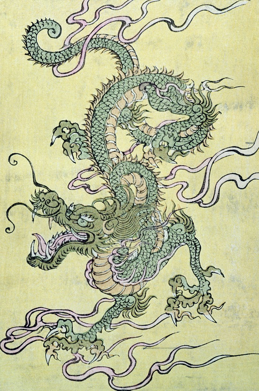 Ein chinesischer Drache von Chinese School